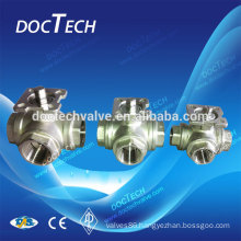 Mini High Quality Three Way Floating Ball Valve